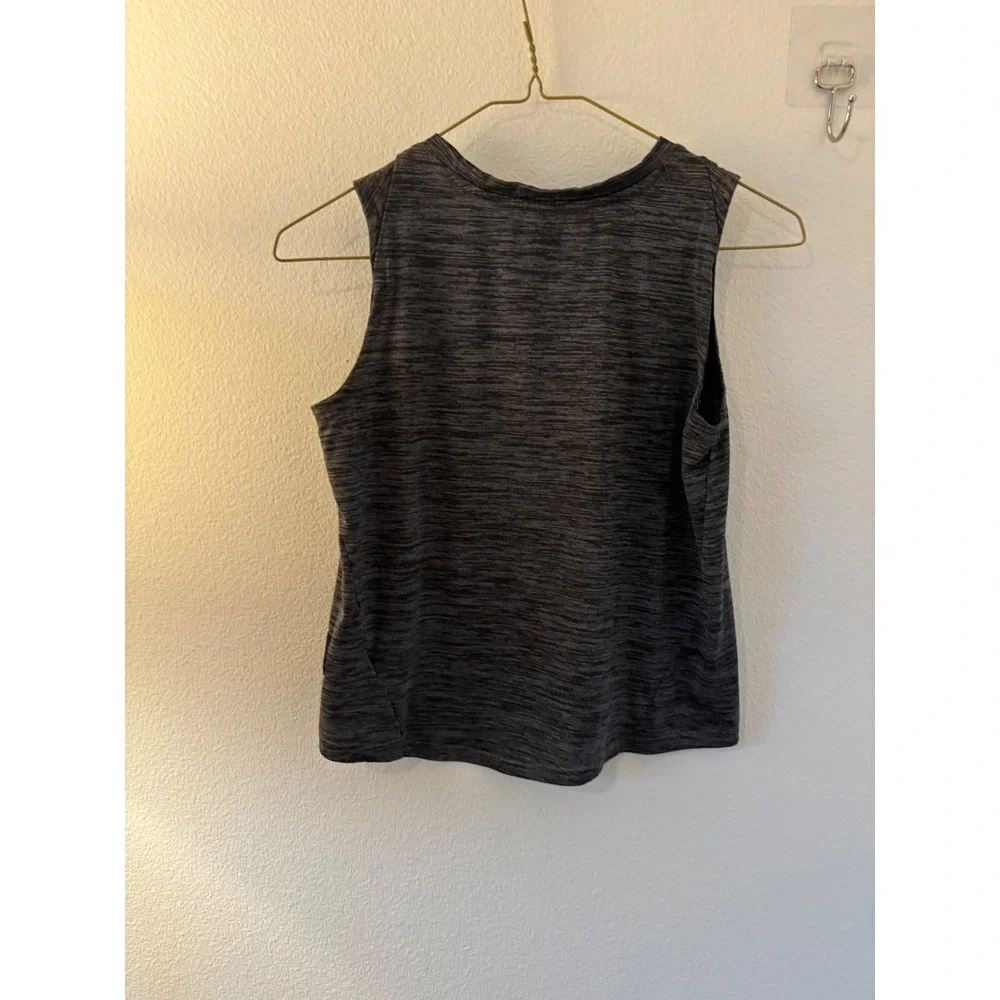 Tony Hawk Boys Gray Space Dye Graphic Active Tank Top Shirt Size Small 8